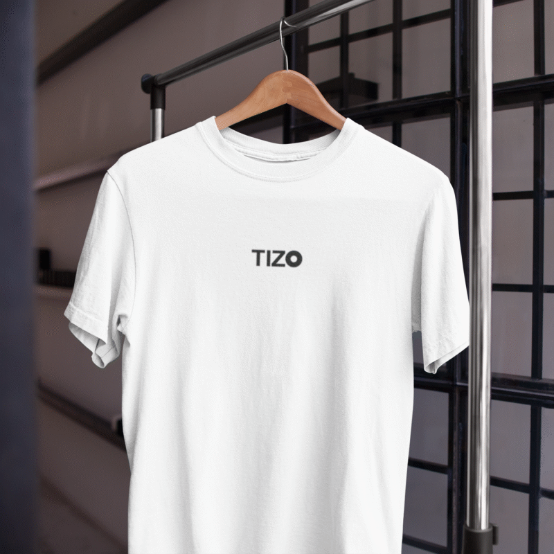 TIZO T-shirt męski biały