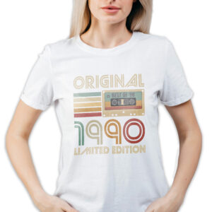 Koszulka damska biała 1990 laseta