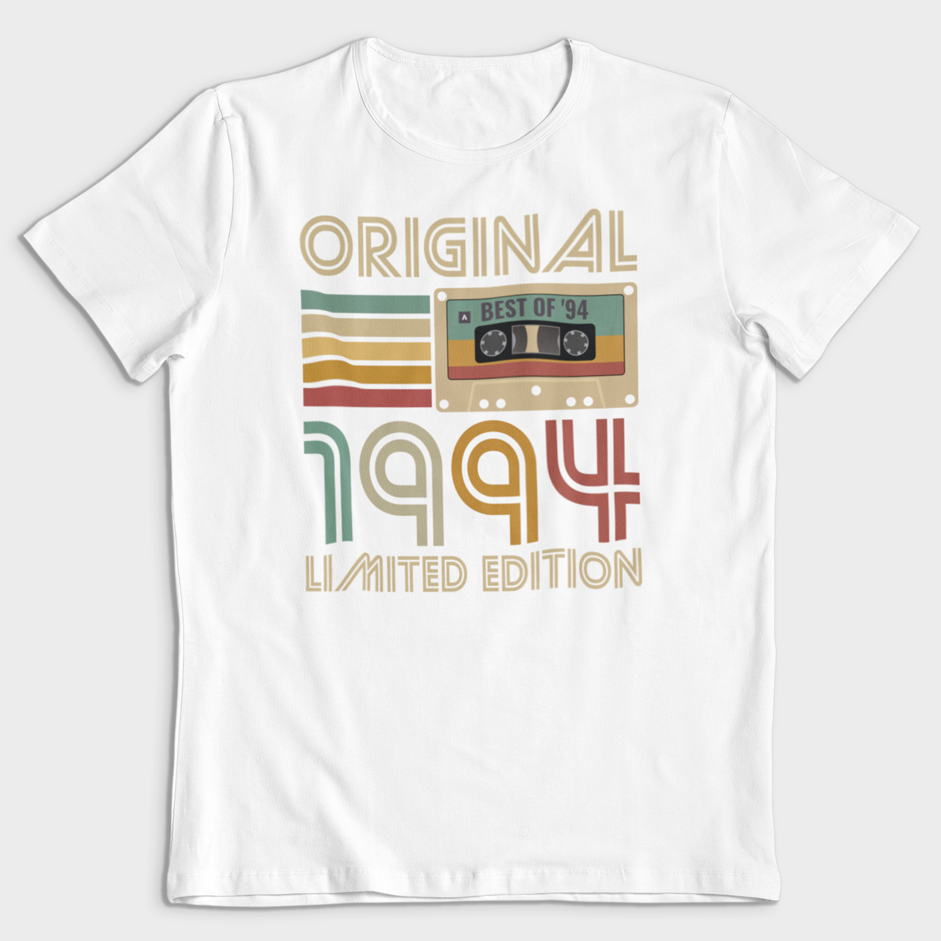 Koszulka męska biała 1994 kaseta - obrazek 2