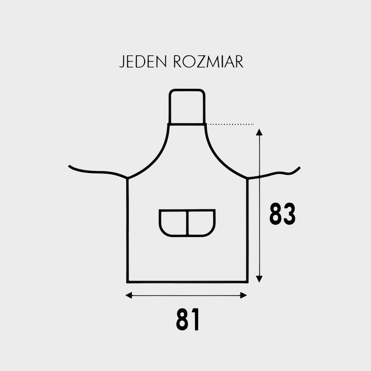 Fartuch Kuchenny z nadrukiem Kaseta - obrazek 5