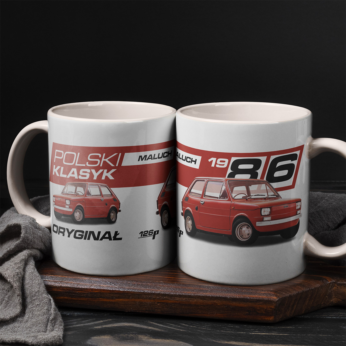 Kubek na Prezent Urodziny Personalizowany z Twoim Rocznikiem Maluch - obrazek 2