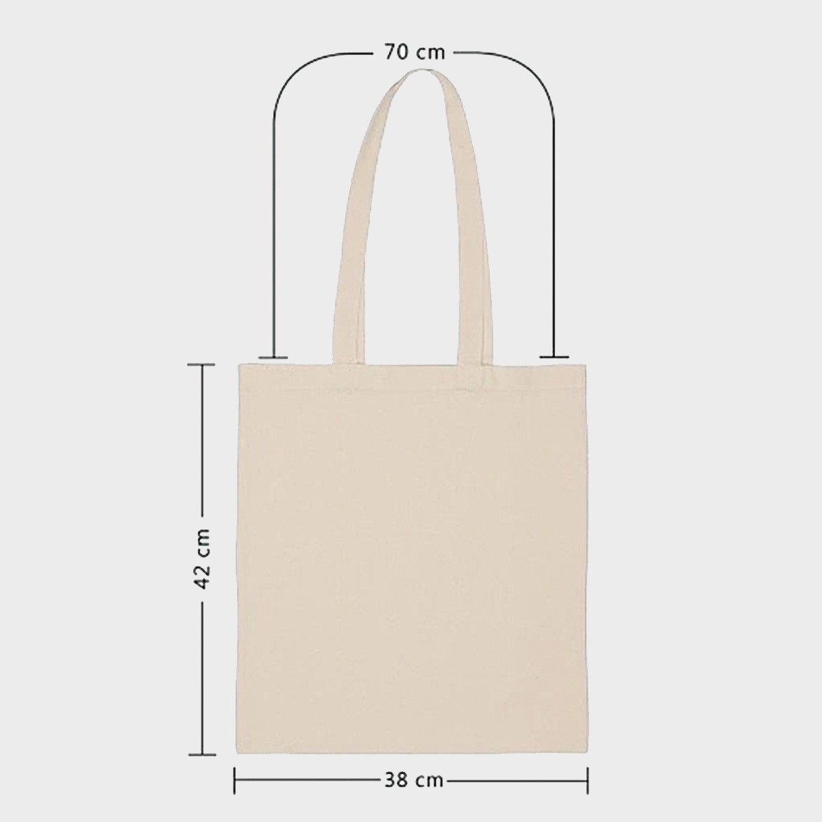 Torba na Zakupy Bawełniana Duża Zakupowa Ekologiczna - Maluch - obrazek 5