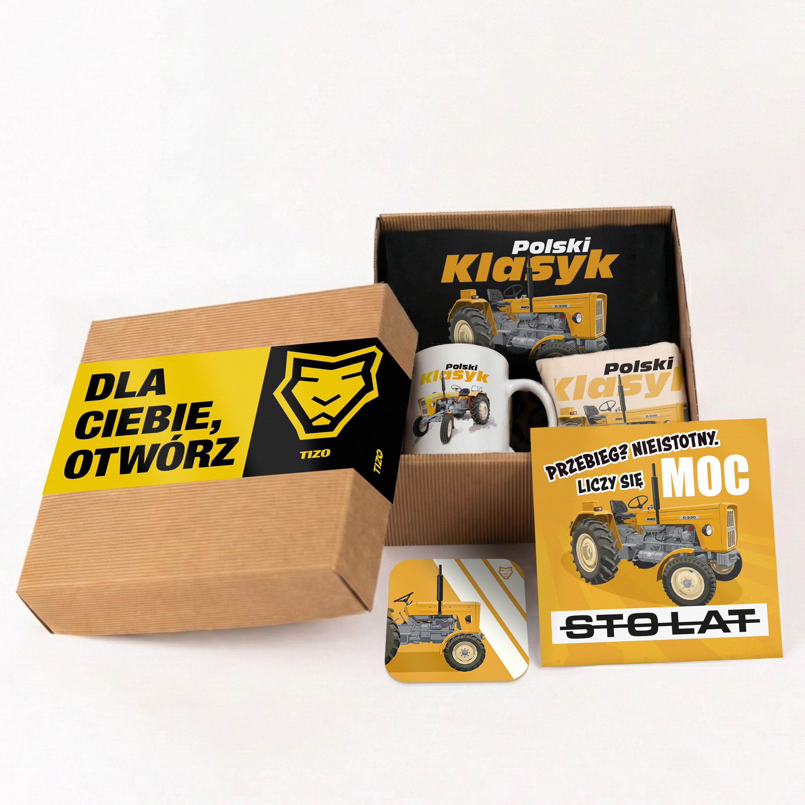 BOX Prezentowy - Ciągnik - obrazek 2