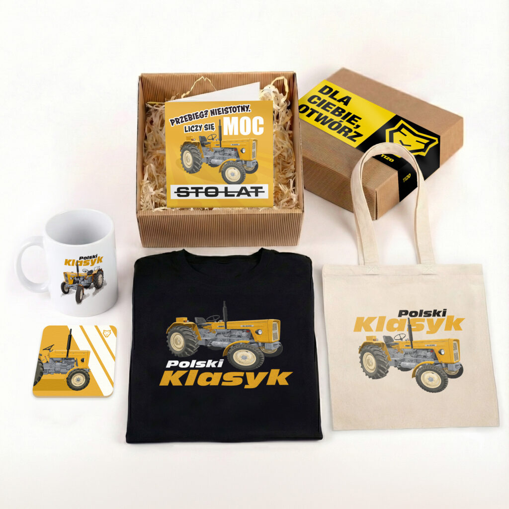 BOX Prezentowy - Ciągnik