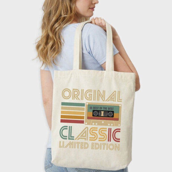 Torba na Zakupy Bawełniana Duża Zakupowa Ekologiczna - Kaseta