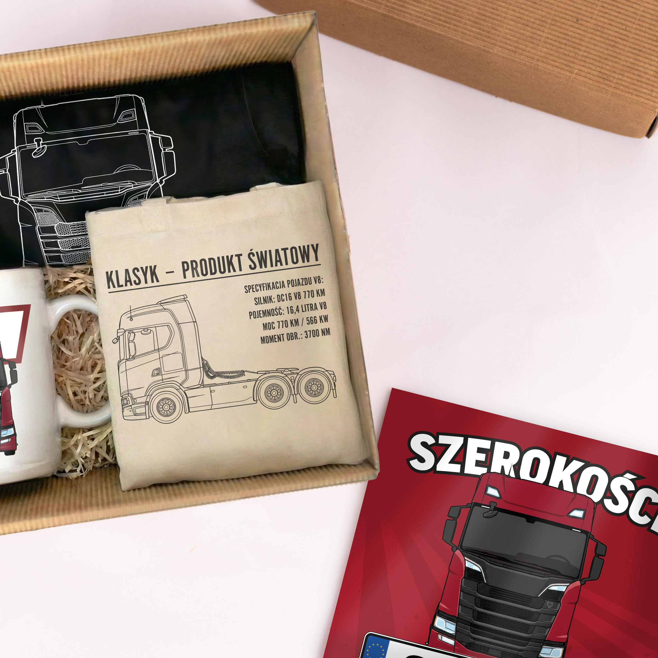 BOX Prezentowy - Ciężarówka - obrazek 3