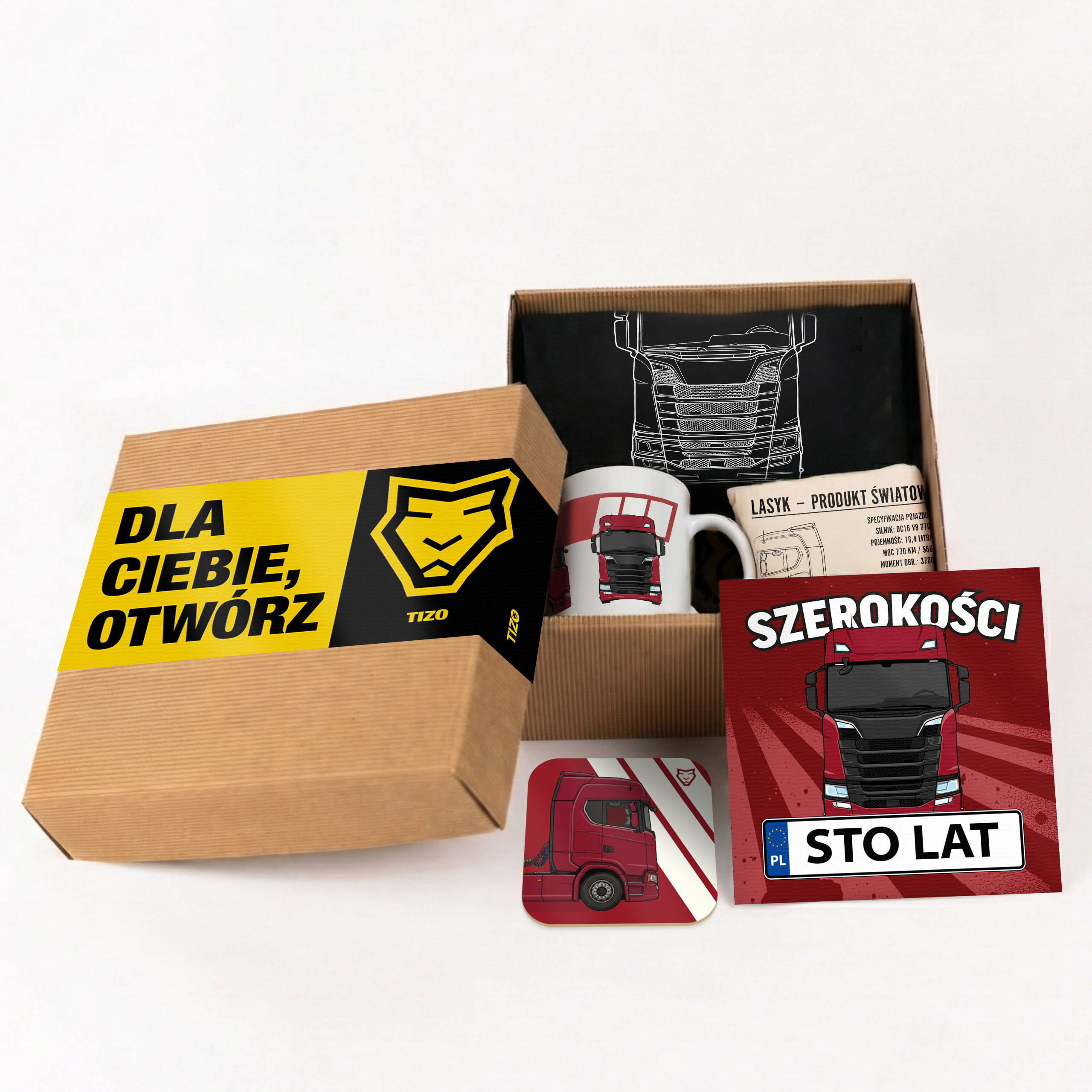BOX Prezentowy - Ciężarówka - obrazek 2